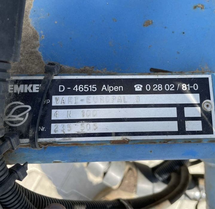 Омоч LIMKEN Evropal 8  4N