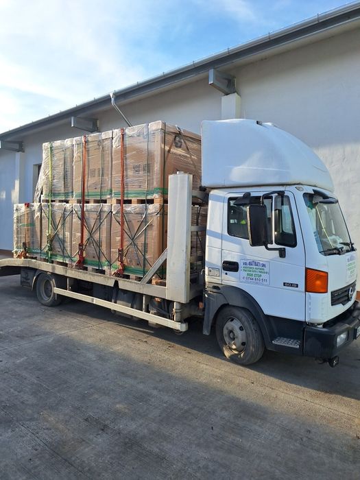 Tractări auto, Platformă - transport utilaje