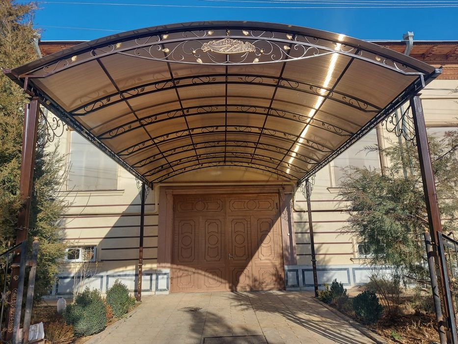 Лексан. Металлоконструкция Навес, Решотка, Перила, Ограждения,