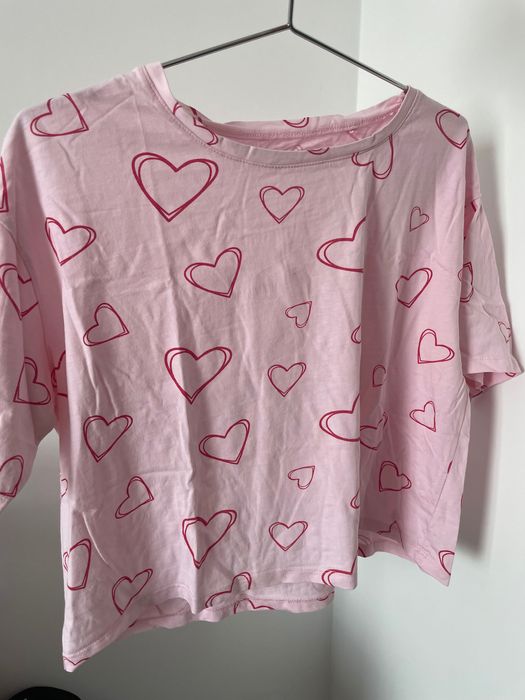 Дамска пижама на сърца