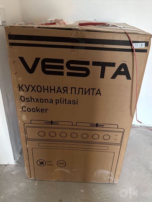 Новая газовая плита VESTA G AGM / Yangi VESTA G AGM gaz plitasi