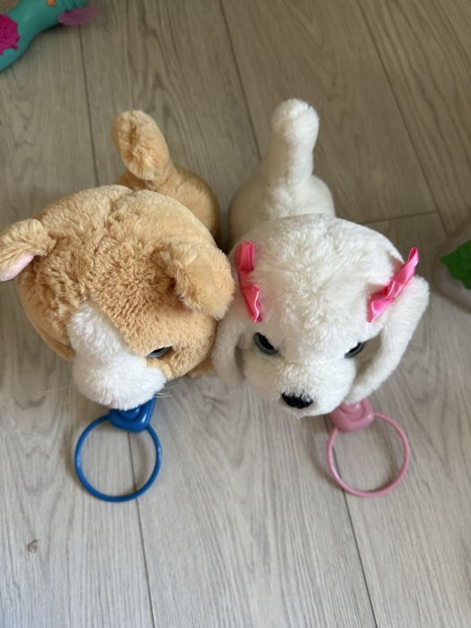 интэрактивные кошечка и собачка