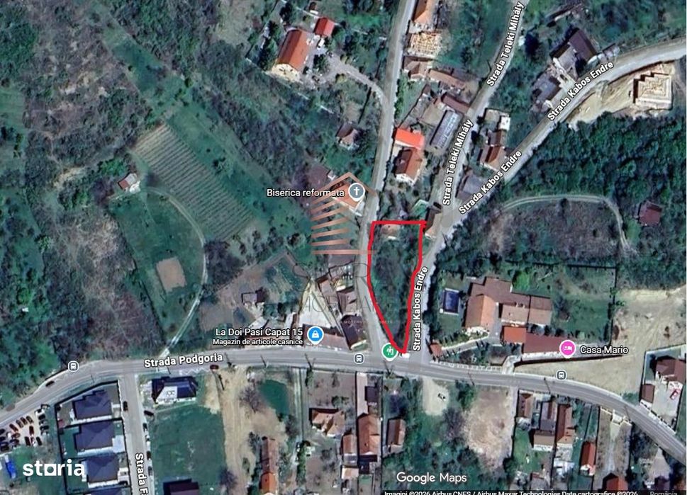 Teren intravilan de 900 mp, Podgoria