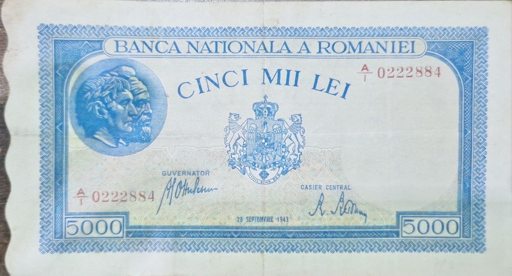 Vând bancnote din perioada 1943-1947
