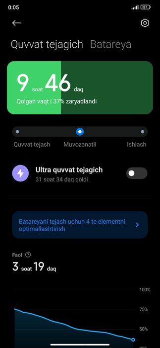 Redmi 9 3/32GB — Karobka-dok bor, birinchi qo‘l!
