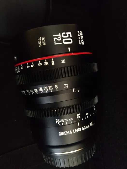 Meike S35 Prime EF 35, 50, 75 - 3бр. кино обективи
