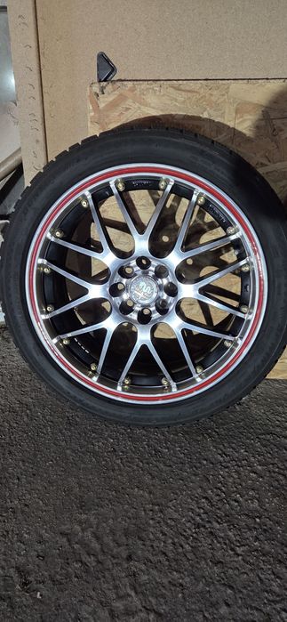 ALFA ROMEO джанти със зимни гуми 205/45/17 ET35 4×100 и 4×108 цо56,6