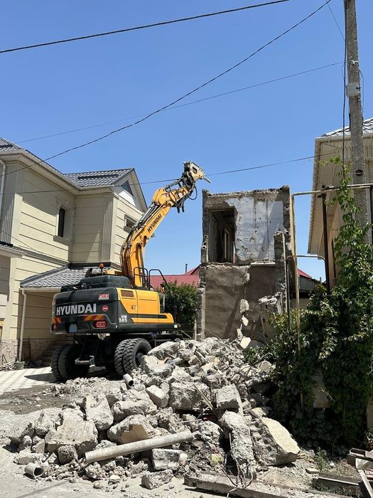 Услуга эксковатор погрузчика и 3/1 трактор