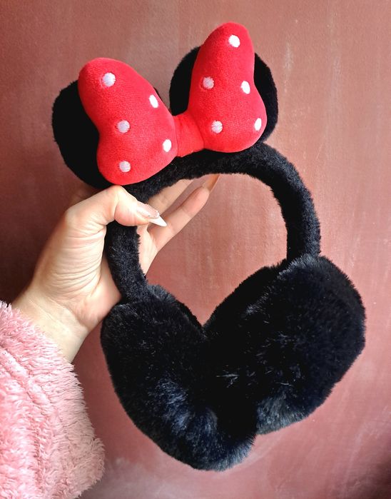 Bentița copii Minnie plușata urechi pluș minnie mouse