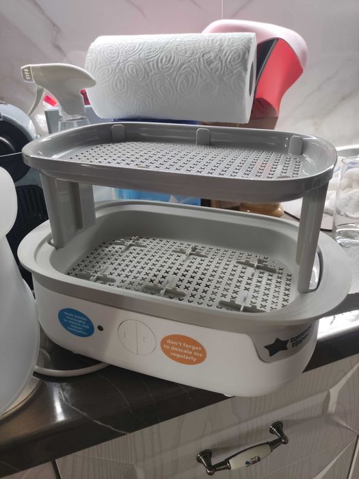 Стерилизатор и уред за затопляне на храна и мляко Tommee Tippee