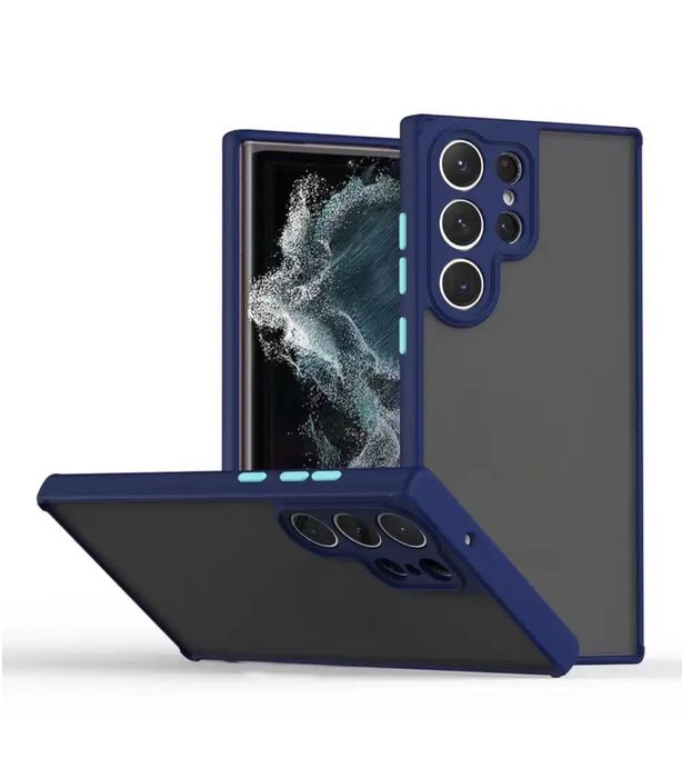 Husa Hybrid Samsung S21/S22/S23/S24/S25 Plus Ultra Slim 0,25 Spate Mat