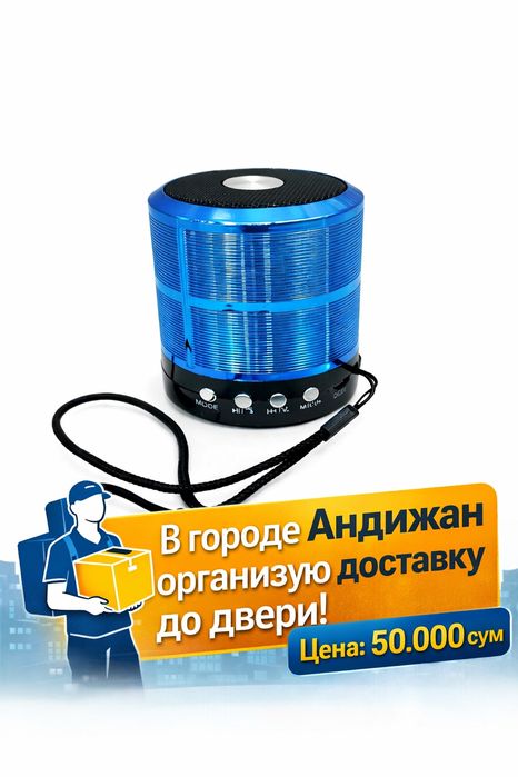 Блютуз колонка WS-887