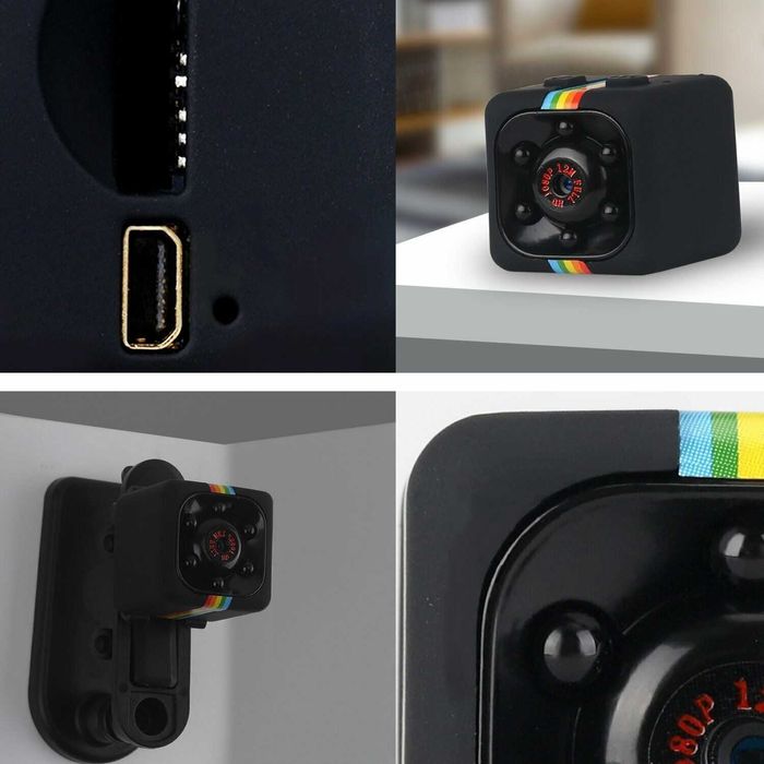 Мини скрита,шпионска,екшън камера за спорт,хоби,къмпинг,туризъм SQ11