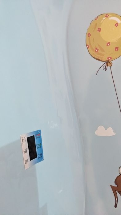 Cădiță bebe cu termometru