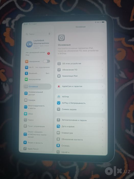 Ipad mini 6 bez sim sotiladi srochna
