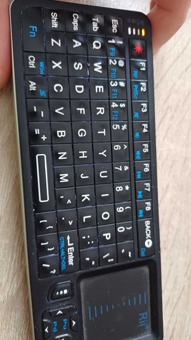 Mini tastatura Rii i6 cu fata dubla control telecomanda