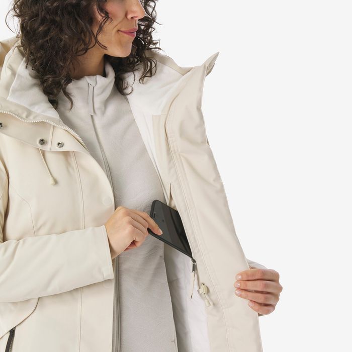 Geacă Parka Impermeabilă Drumeție Nh500 - produs resigilat Decathlon