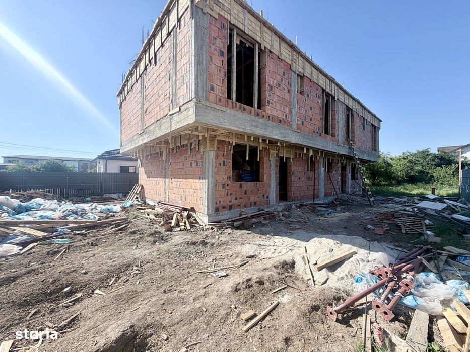 Casa noua P+1+M. 5 cam. Util 127mp. Teren 225mp
