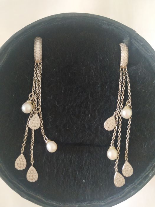 Cercei argint Oxette