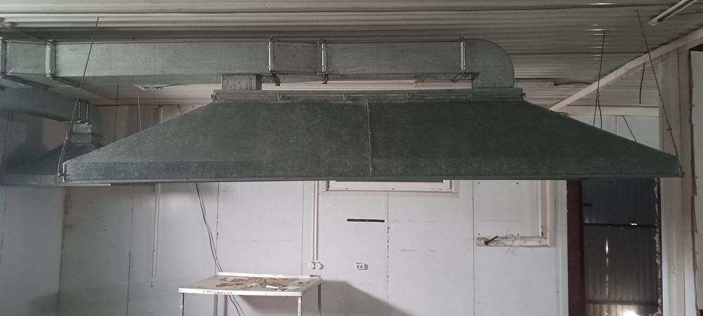 Вытяжка, вытяжная зона