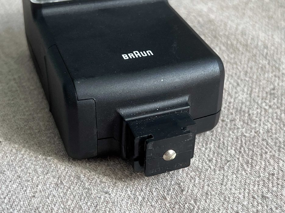 Blitz foto Braun Hobby 23BC vintage automată compatibil camere analog