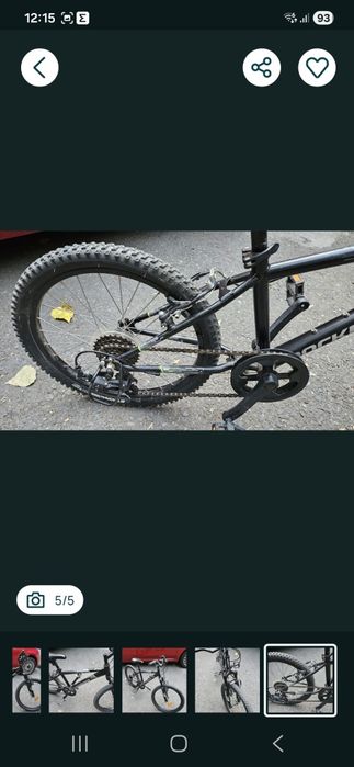 Bicicleta rockrider st 500