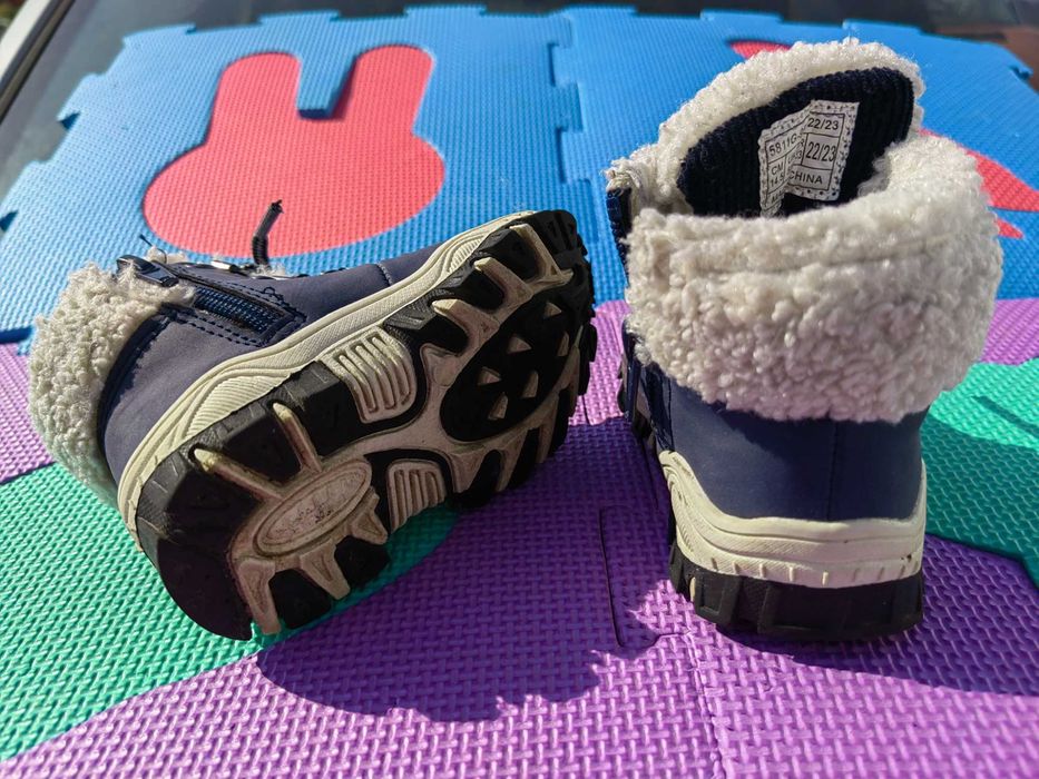 Бебешки ботушки Reserved 22/23 Navy Blue