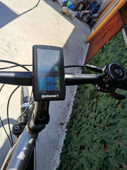 Bicicleta electrica continental.
