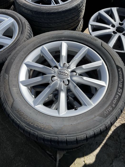 Jante Audi Q3 R17 cu anvelope de vara in state foarte buna