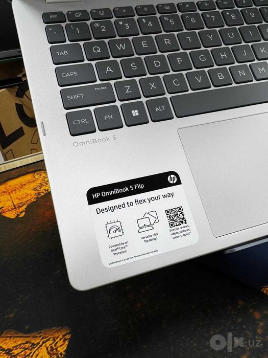 HP OmniBook 5 Flip/IntelCore 5/Sensor-studentlar orzusidagi noutbuk