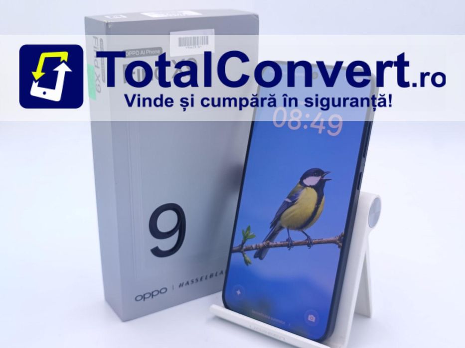 Oppo Find X9 512GB Titanium Grey 12GB Dual, Garantie 24 luni | #D96609