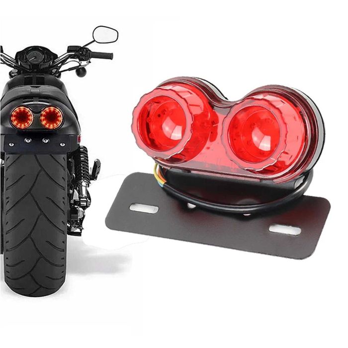 Стоп за мотор с мигачи, универсален, 10W, 12V