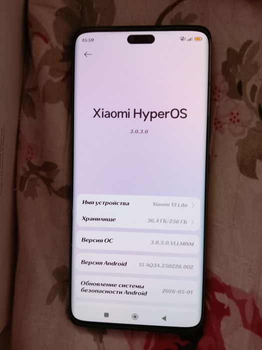 Обмен Xiaomi MI 13 Lite 8/256гб.