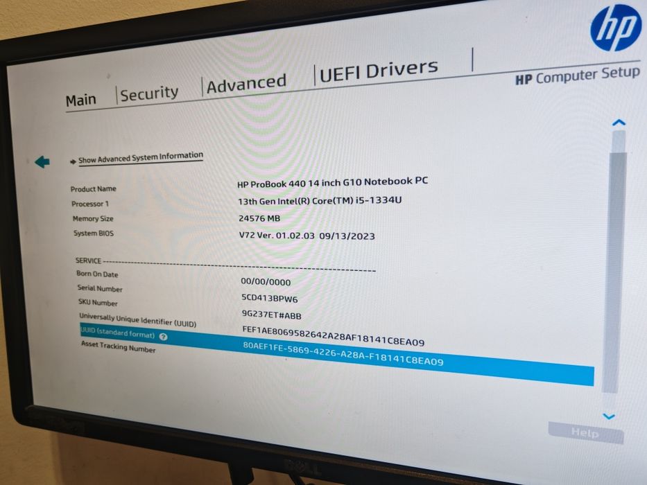 Дъно (дънна платка) за Hp Probook 440 G10