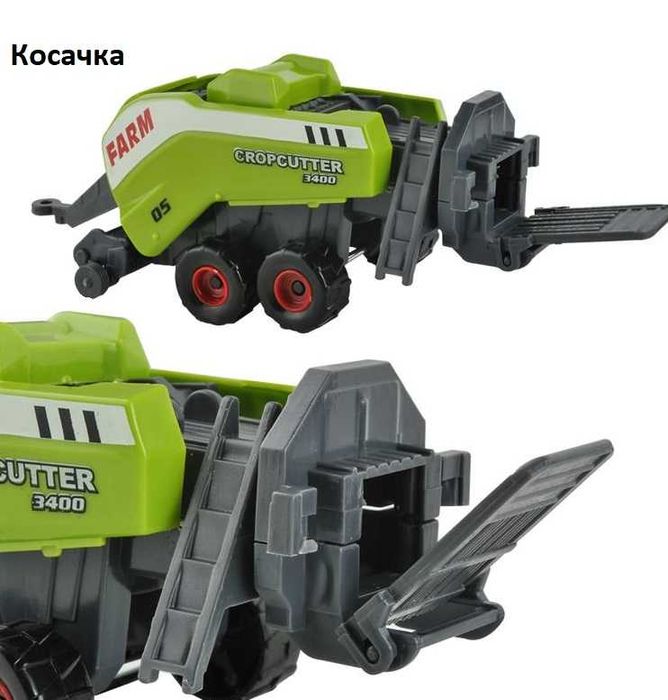 Фермерски комплект 6в1 - трактори с ремаркета