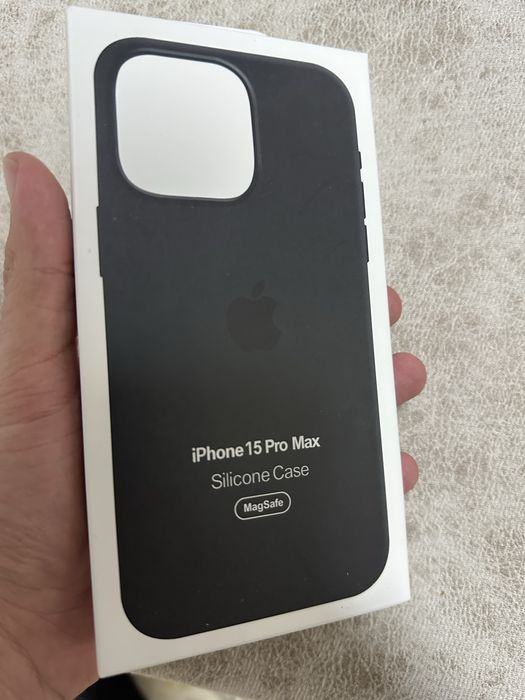 Husa Apple iPhone 15 Pro Max “Black” magsafe