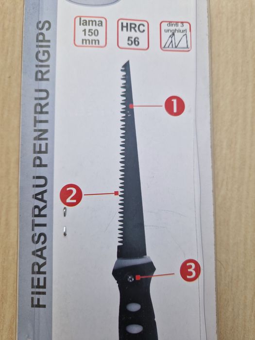 Fierăstrău pentru rigips