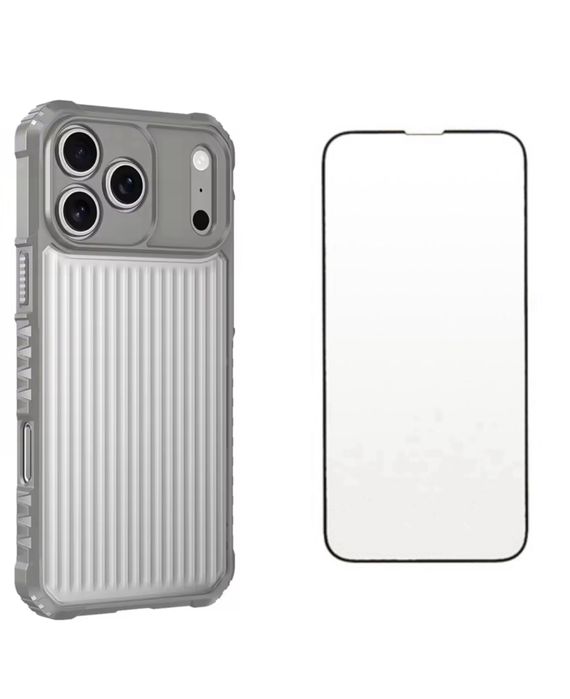 Husa Air Bag Corner si Folie Sticla - Iphone 17/17 PRO/17 PRO MAX