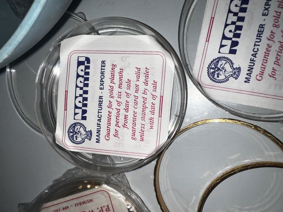 Brățara indiana placată cu aur