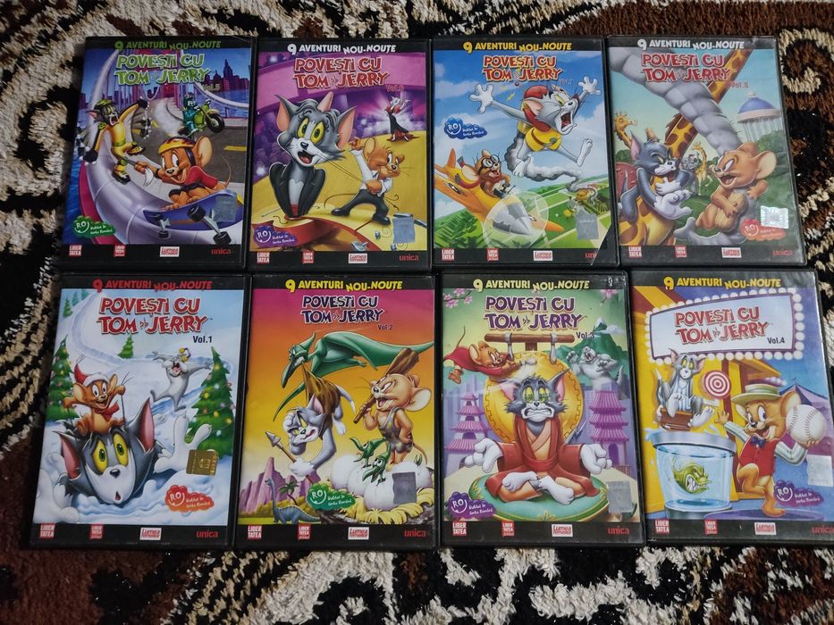 Dvd-uri cu desene animate pentru copii