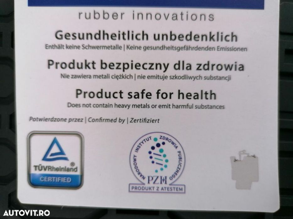 Covorase cauciuc Mitsubishi Outlander 3