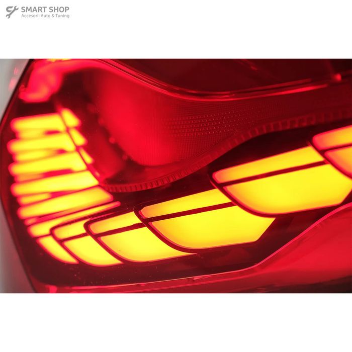 Stopuri OLED BMW Seria 4 F32 F33 F36 M4 F82 F83 (2013-03.2019) Rosu Cl