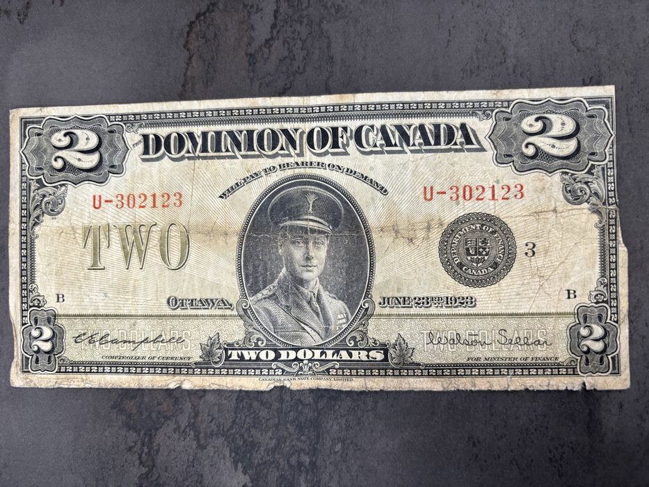 Стари Канадски банкноти