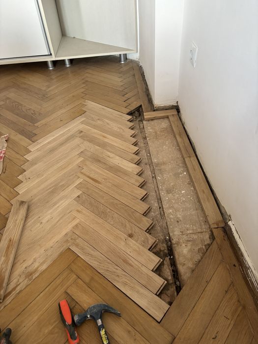 Raschetat parchet,montat parchet masiv,stratificat și laminat