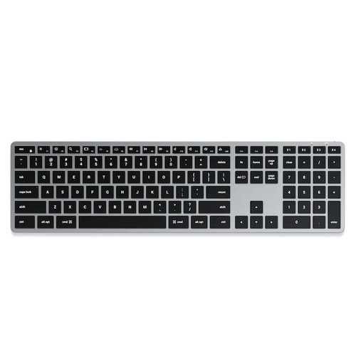 Tastatura SLIM Satechi X3  Bluetooth retroiluminata, GRI