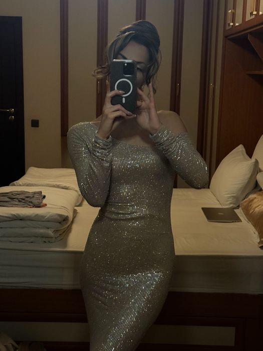 MESHKI S макси рокля Diamante Marcia New Collection