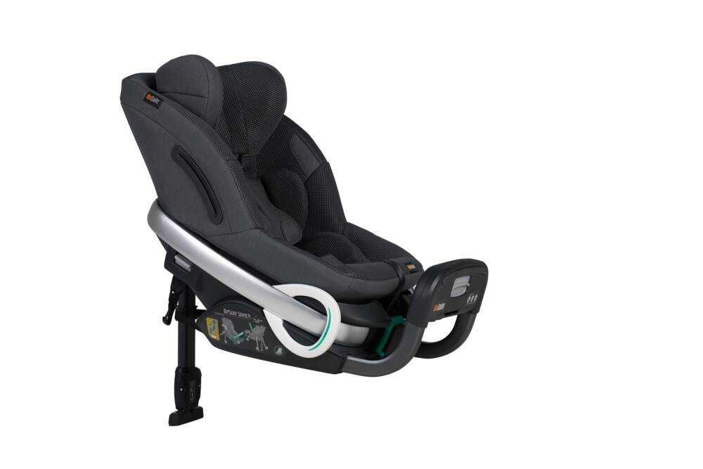 Scaun auto BeSafe Stretch Gri Anthracite Mesh