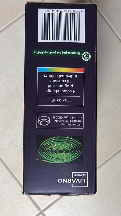 10м LED лента с дистанционно и настройка на цвета