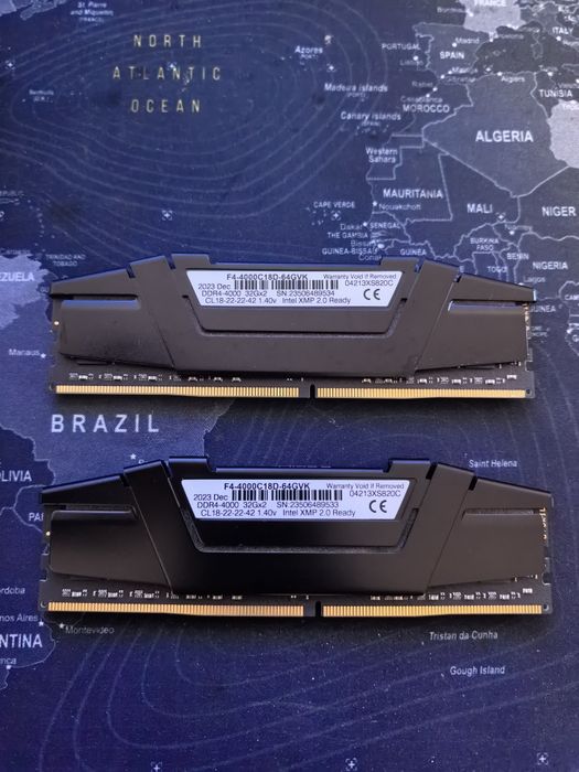 Vând kit RAM 64gb dual channel