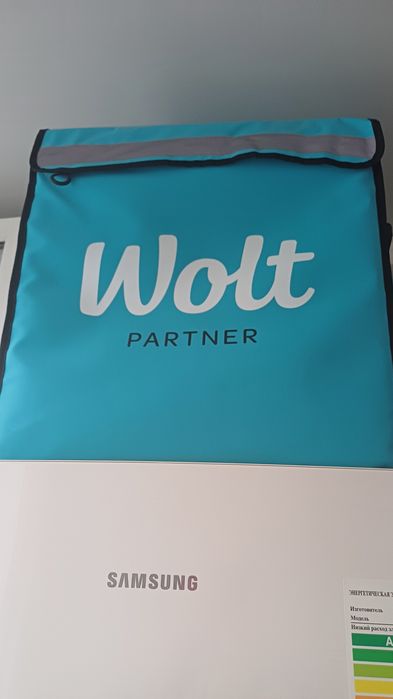 Продается термосумка wolt  для доставки,очень удобно для мопеда